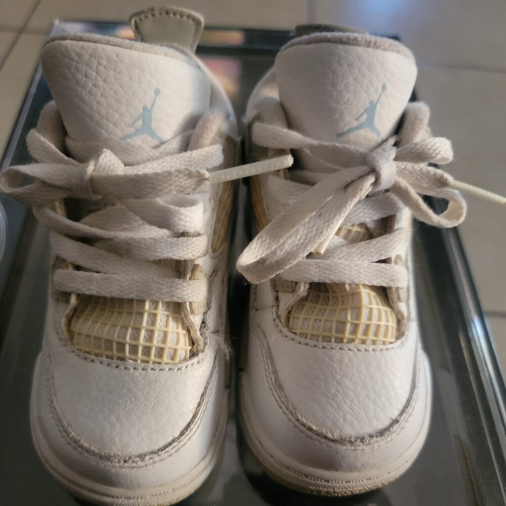 Air Jordan Linen 4's kids 6c
